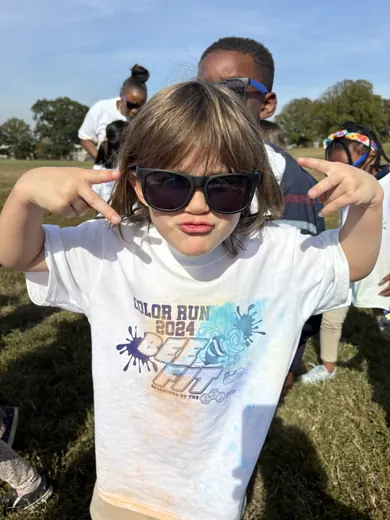 Showing off the 2024 shirt