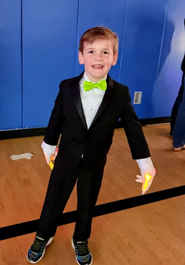 Dressed for the occasion