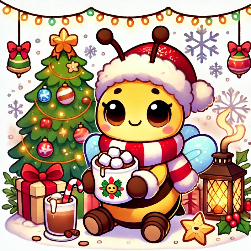 Holiday social artwork